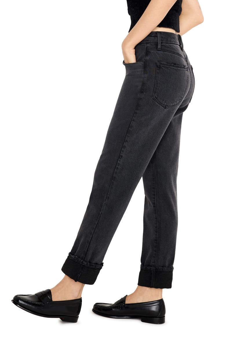 Soft-Tech Relaxed Fit Jeans, Alternate, color, BLACK321