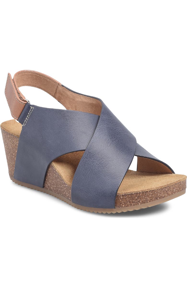 Comfortiva Eva Slingback Sandal, Main, color, Sky Navy