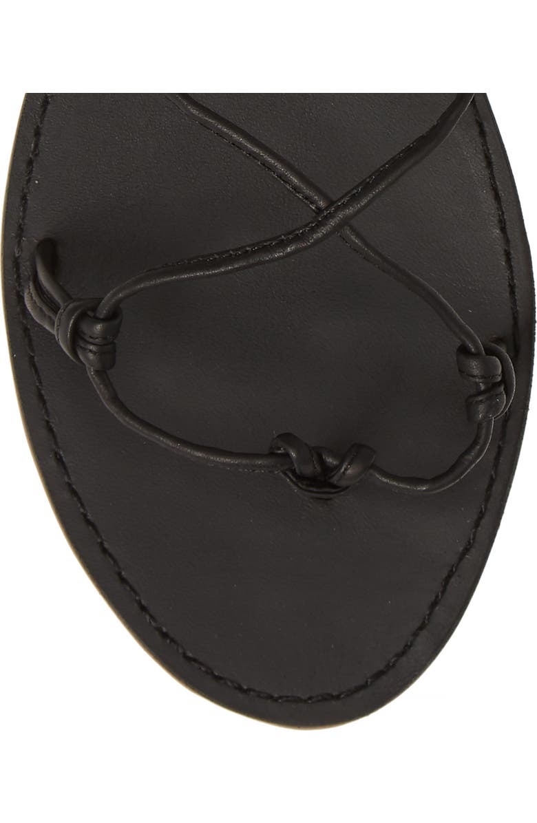 Madewell The Boardwalk Lace-Up Sandal, Alternate, color,