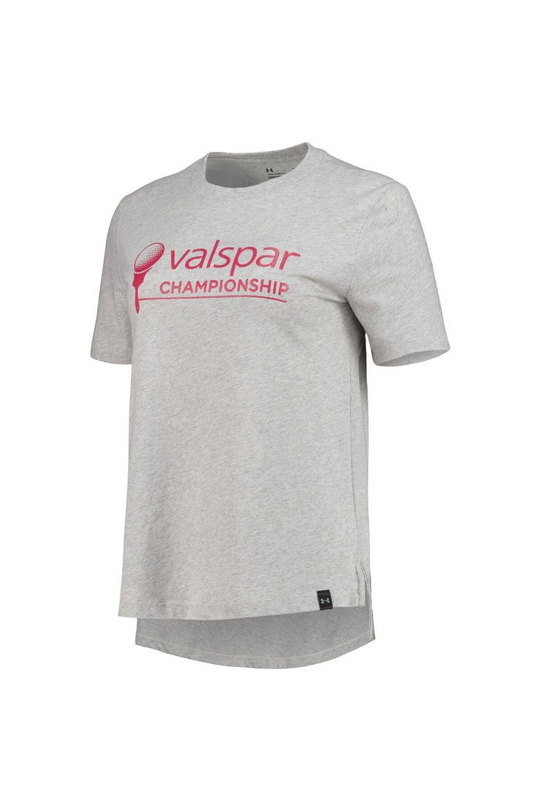 Men's Under Armour Gray Valspar Championship Performance T-Shirt, Alternate, color, Gray