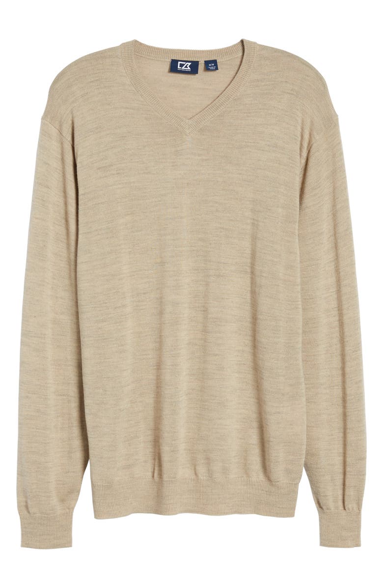 Cutter & Buck Douglas V-Neck Sweater, Alternate, color,