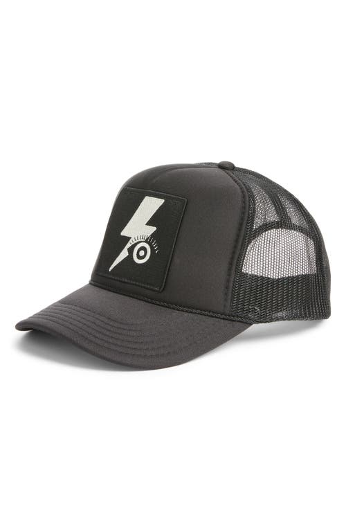 Friday Feelin ' Electric Eye Trucker Hat In Black