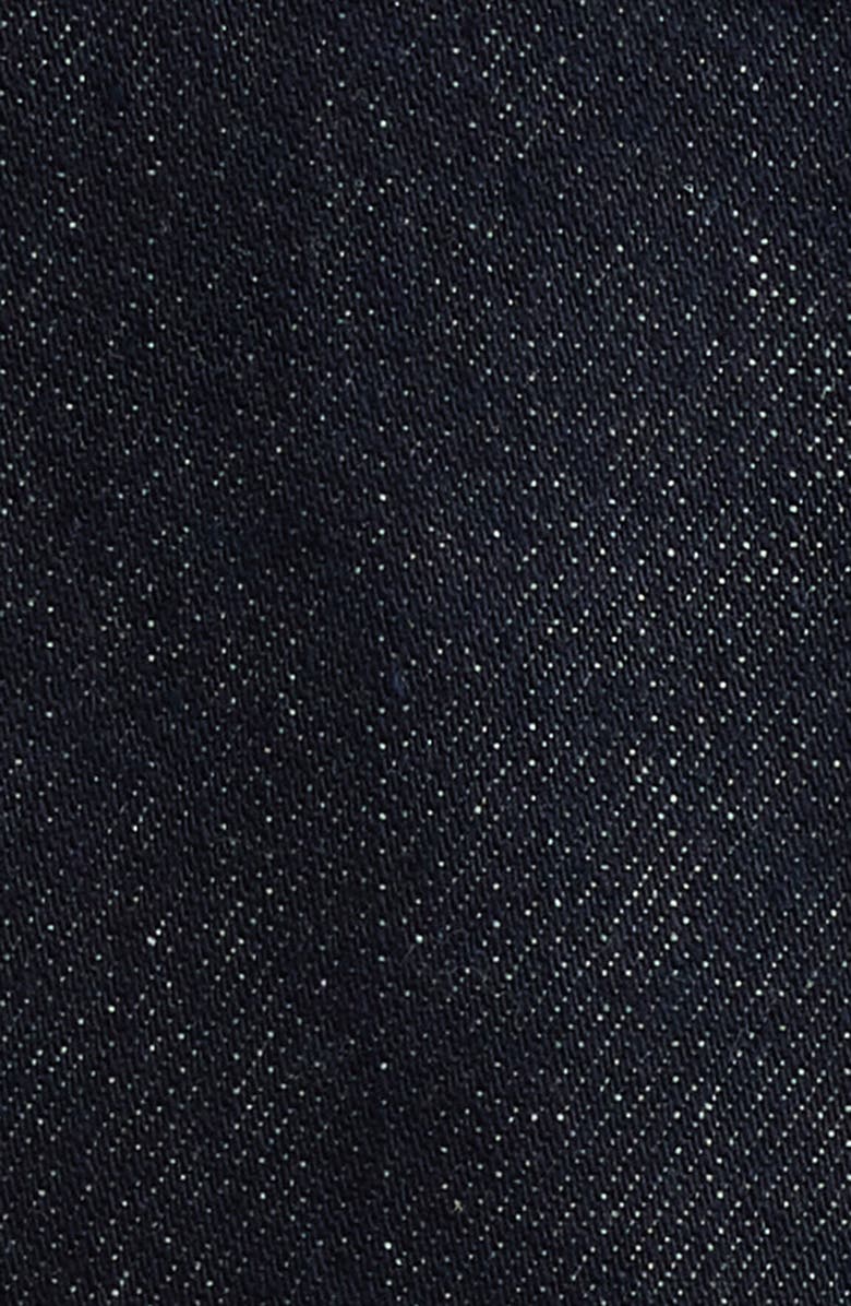 ASTR the Label Lennon Short Sleeve Denim Jacket, Alternate, color, Dark Denim