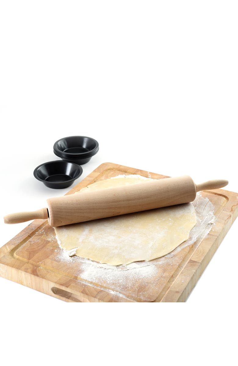 Norpro Wooden Rolling Pin, 13 Inch Hardwood Dough Roller, Alternate, color,