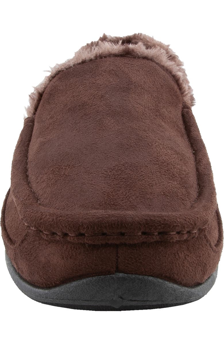 Deer Stags Spun Slipper, Alternate, color, Chocolate
