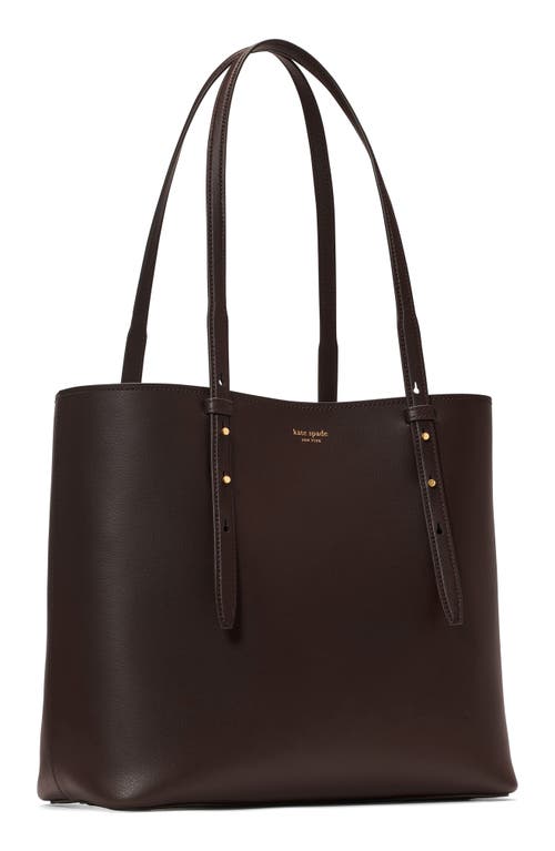 Kate Spade New York Do It All Fine Grain Leather Tote In Brown
