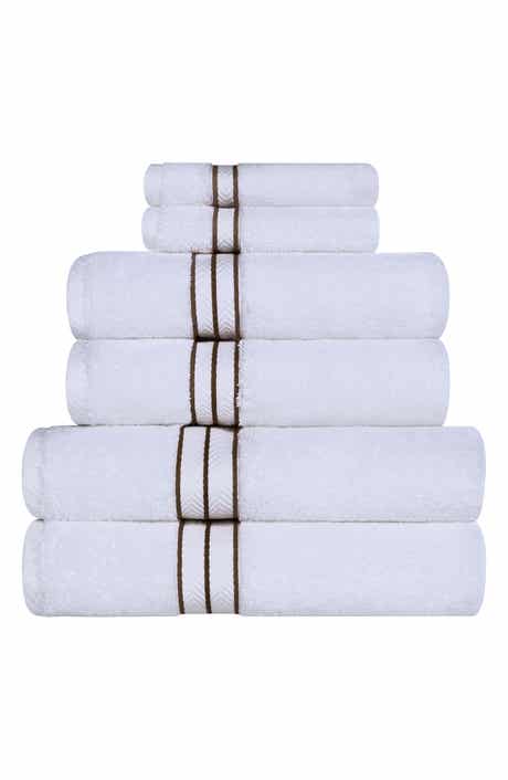 6-Piece Turkish Cotton Towel Set