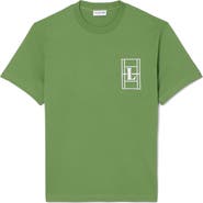 Lacoste Embroidered Court Logo Cotton T-Shirt
