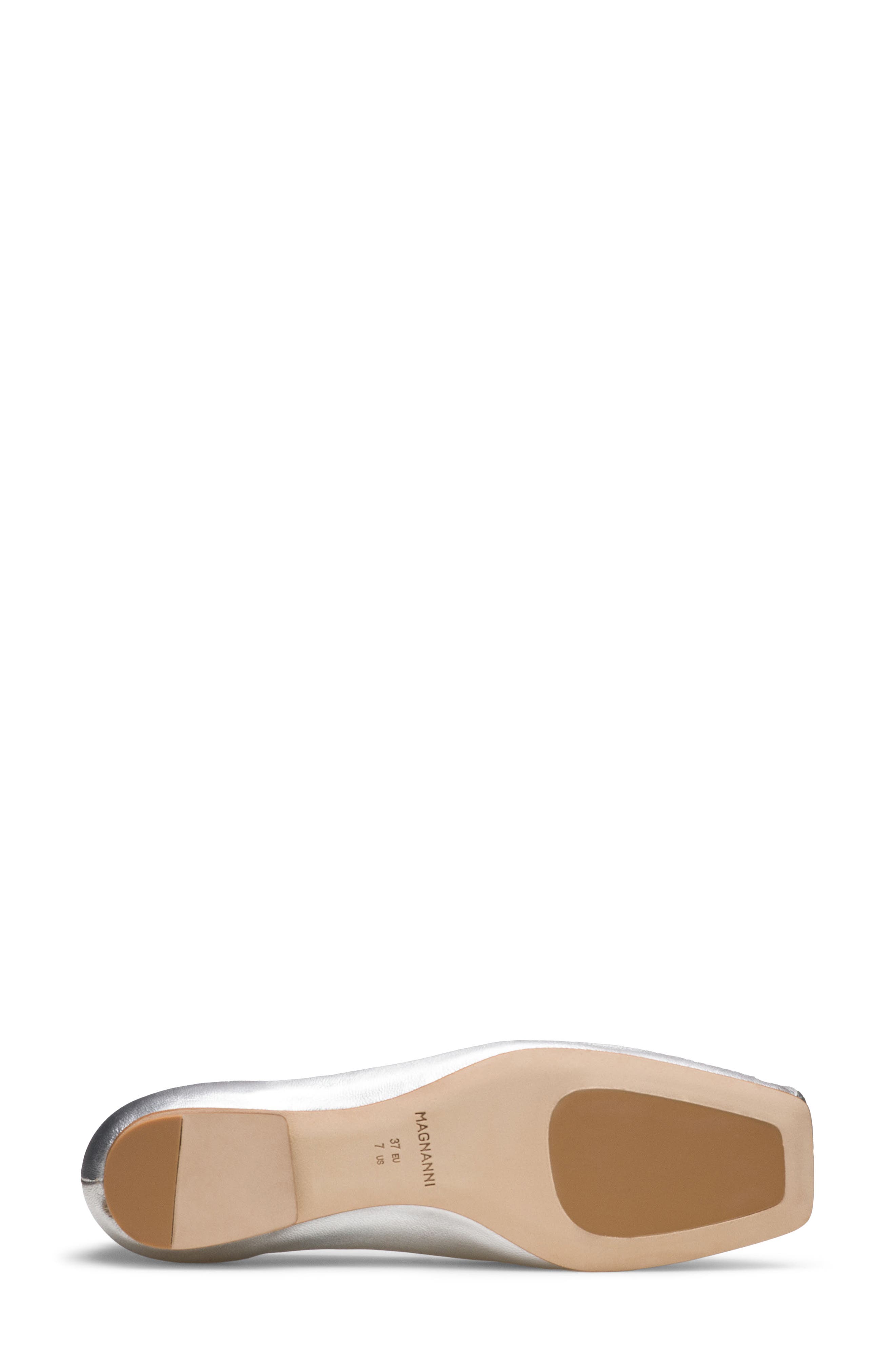 Avilia Bow Ballet Flat, Alternate, color, SILVER