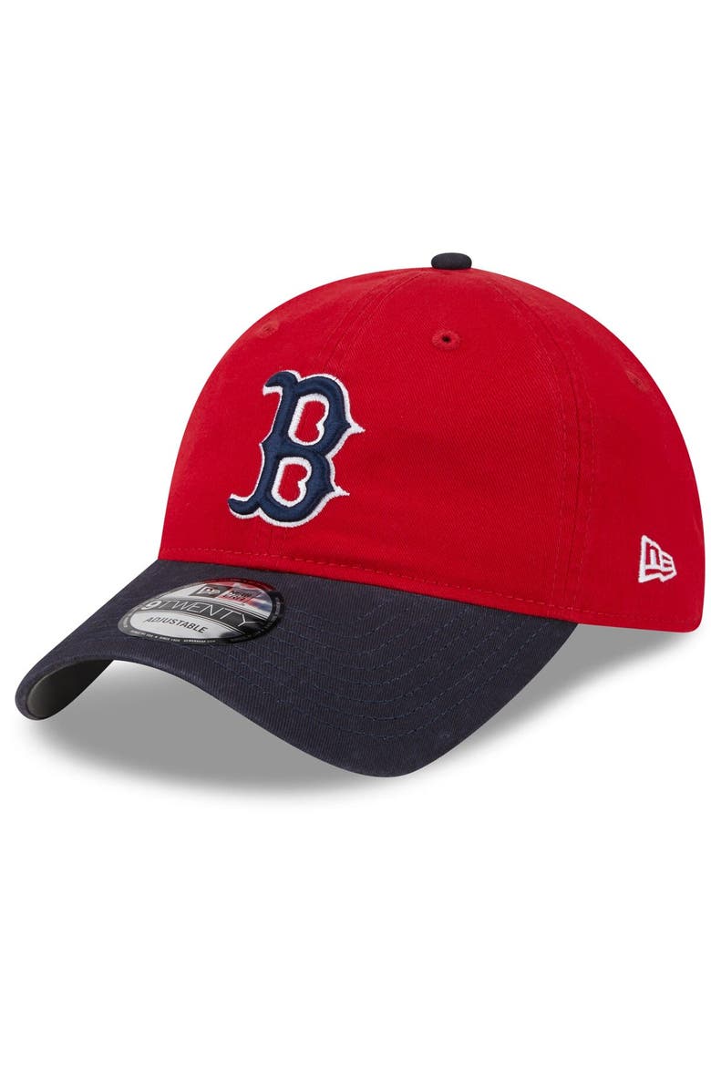 New Era Men's New Era Red Boston Red Sox 2024 Batting Practice 9TWENTY Adjustable Hat, Main, color,