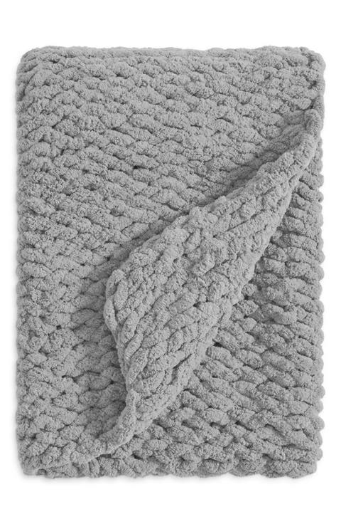 Snug Loose Knit Throw