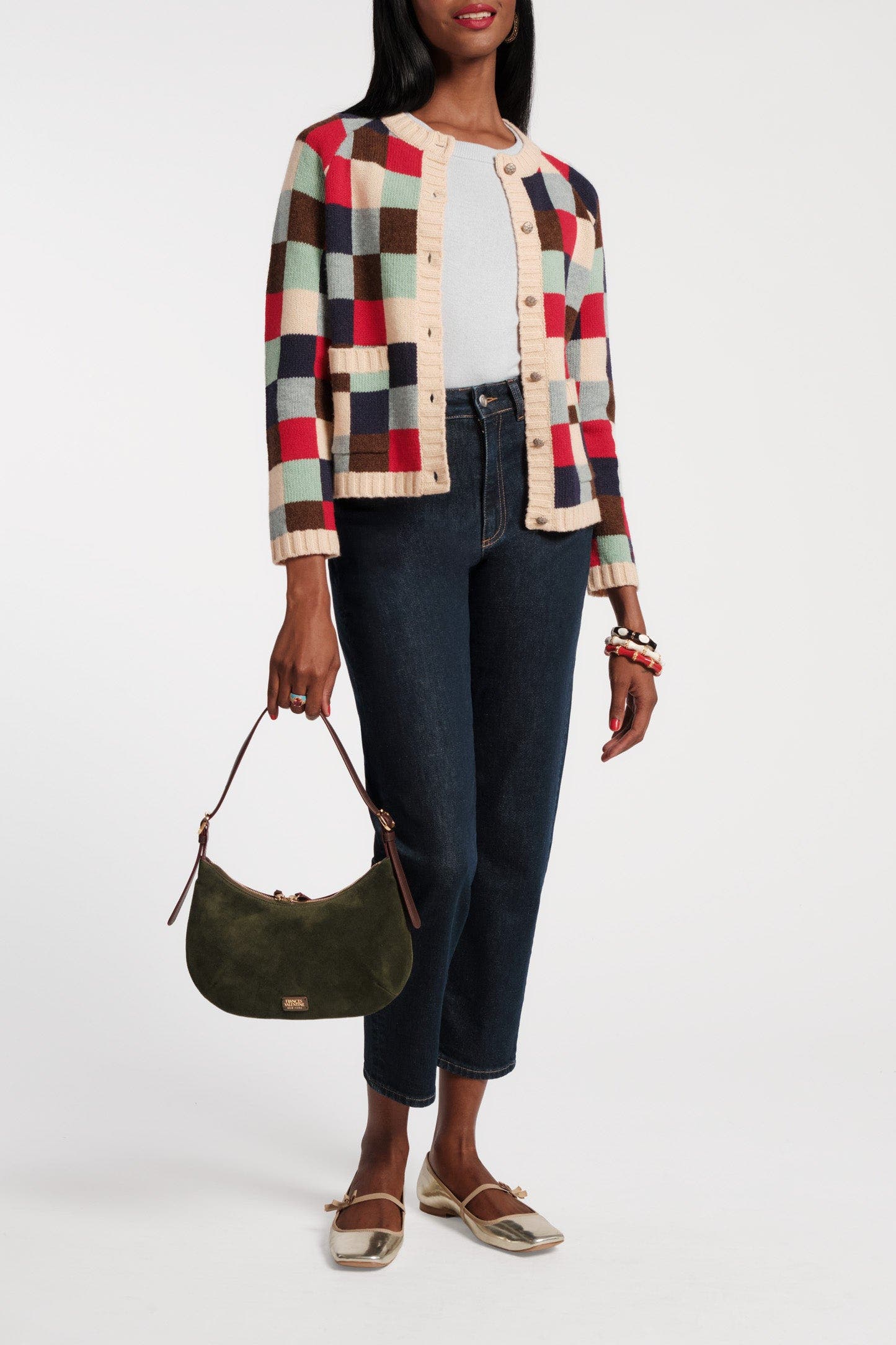 Pixel Cardigan Sublime Pixel 100% Lambswool - image 2