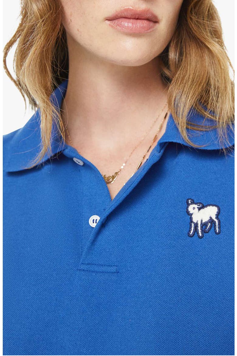 The Lil Match Polo, Alternate, color, FRENCH BLUE