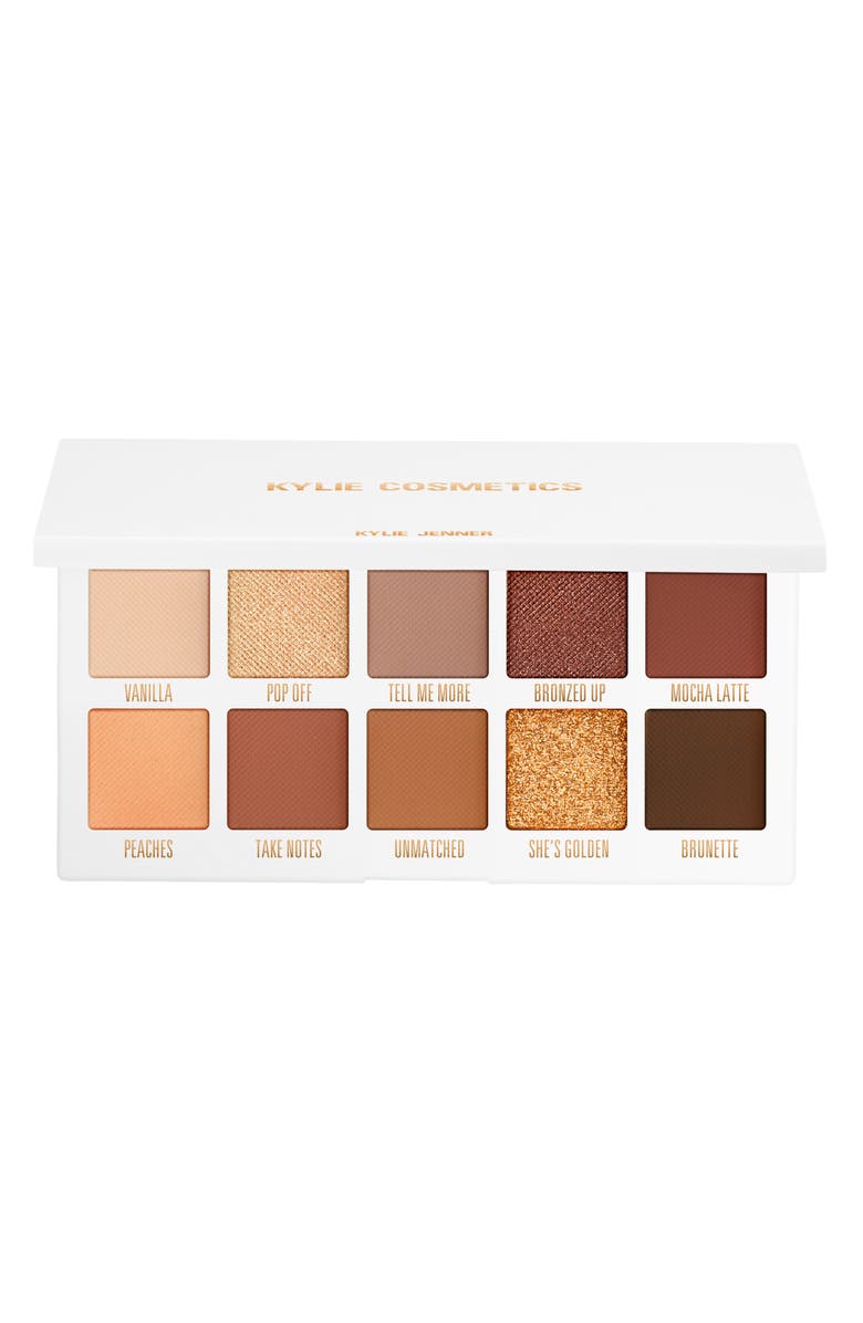 Kylie Cosmetics Pressed Powder Eyeshadow Palette, Main, color, Bronze