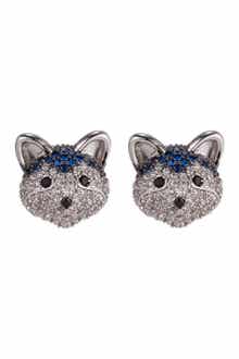 EYE CANDY LOS ANGELES Husky CZ Stud Earrings