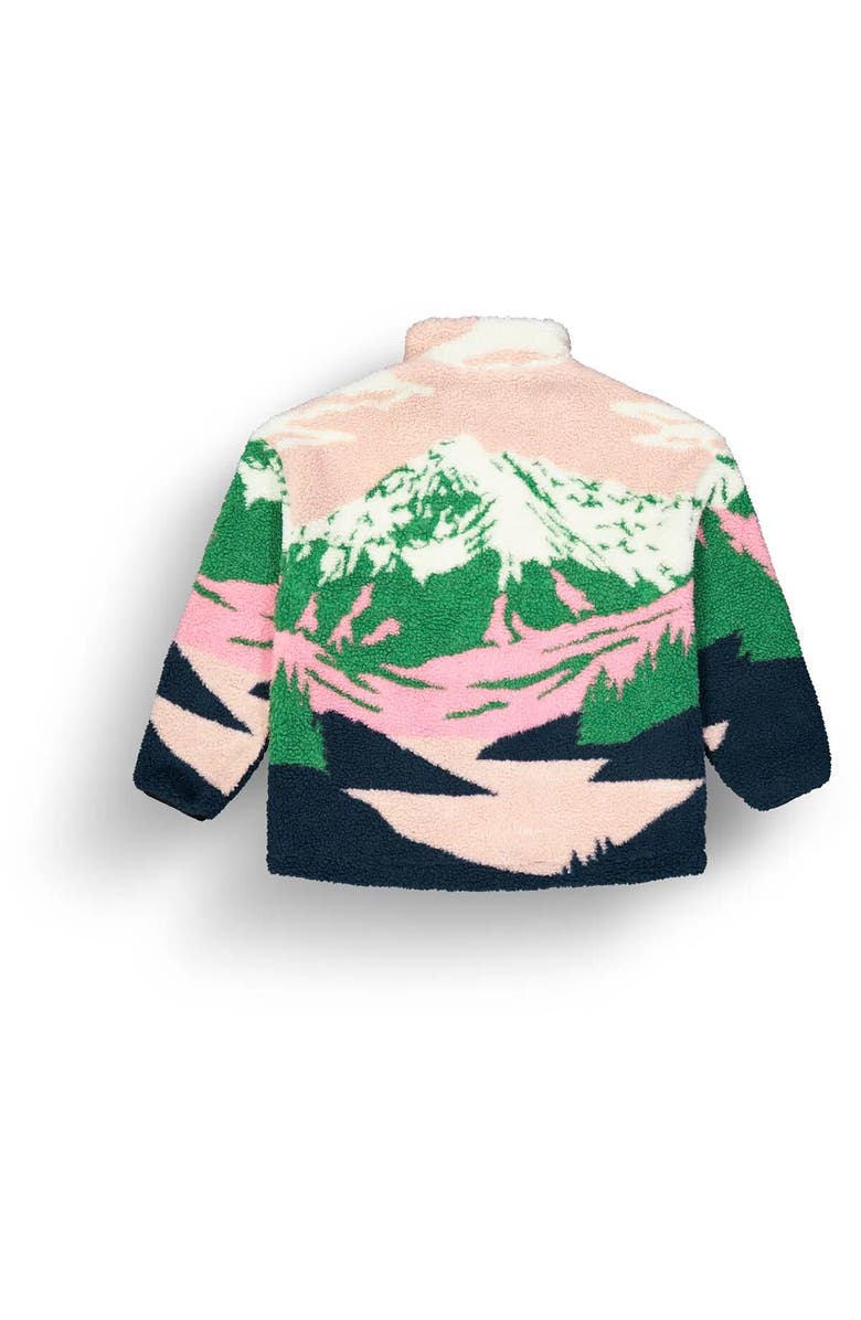 Picture Organic Nyss Zip Fleece Jacket - Women's, Alternate, color, Cloudy Landscape Women