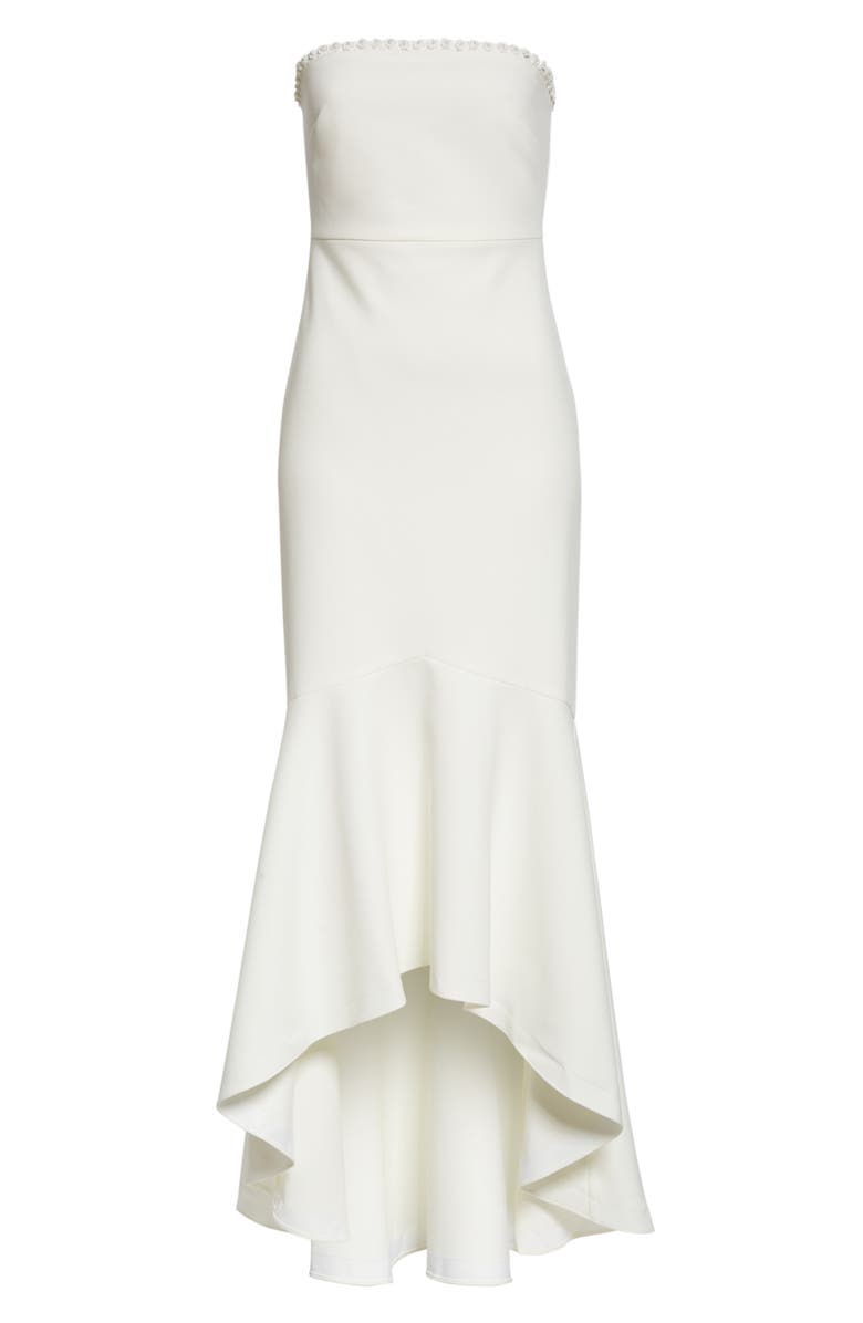 LIKELY Norma Strapless High/Low Mermaid Gown, Alternate, color,