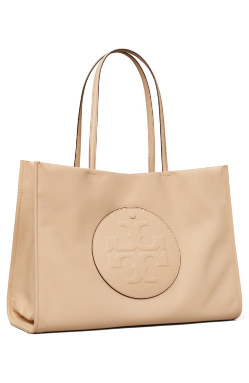 Tory Burch Ella Logo Recycled Nylon Tote Bag In Pink