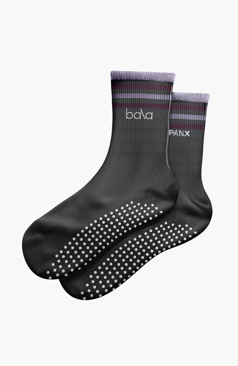 Bala The High Sock, Alternate, color, Charcoal