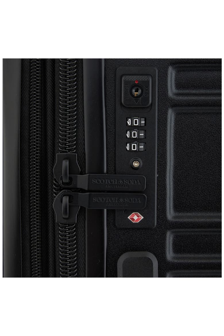 Rotterdam 3-Piece Luggage Set, Alternate, color, BLACK