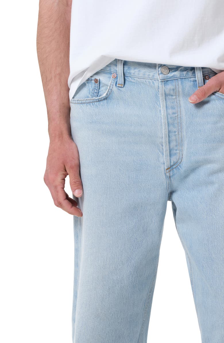 AGOLDE '90s Mid Rise Relaxed Straight Leg Jeans, Alternate, color, Extract