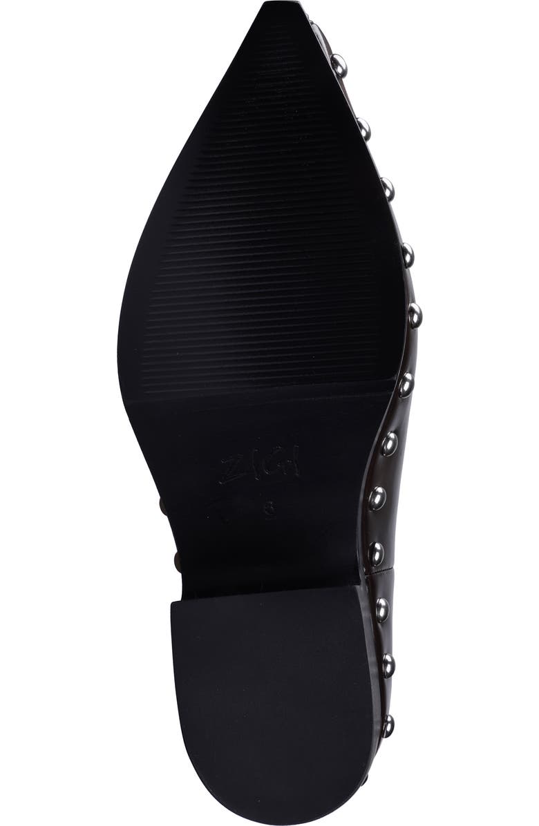 ZIGI Richelie Block Heel Mule, Alternate, color, Brown