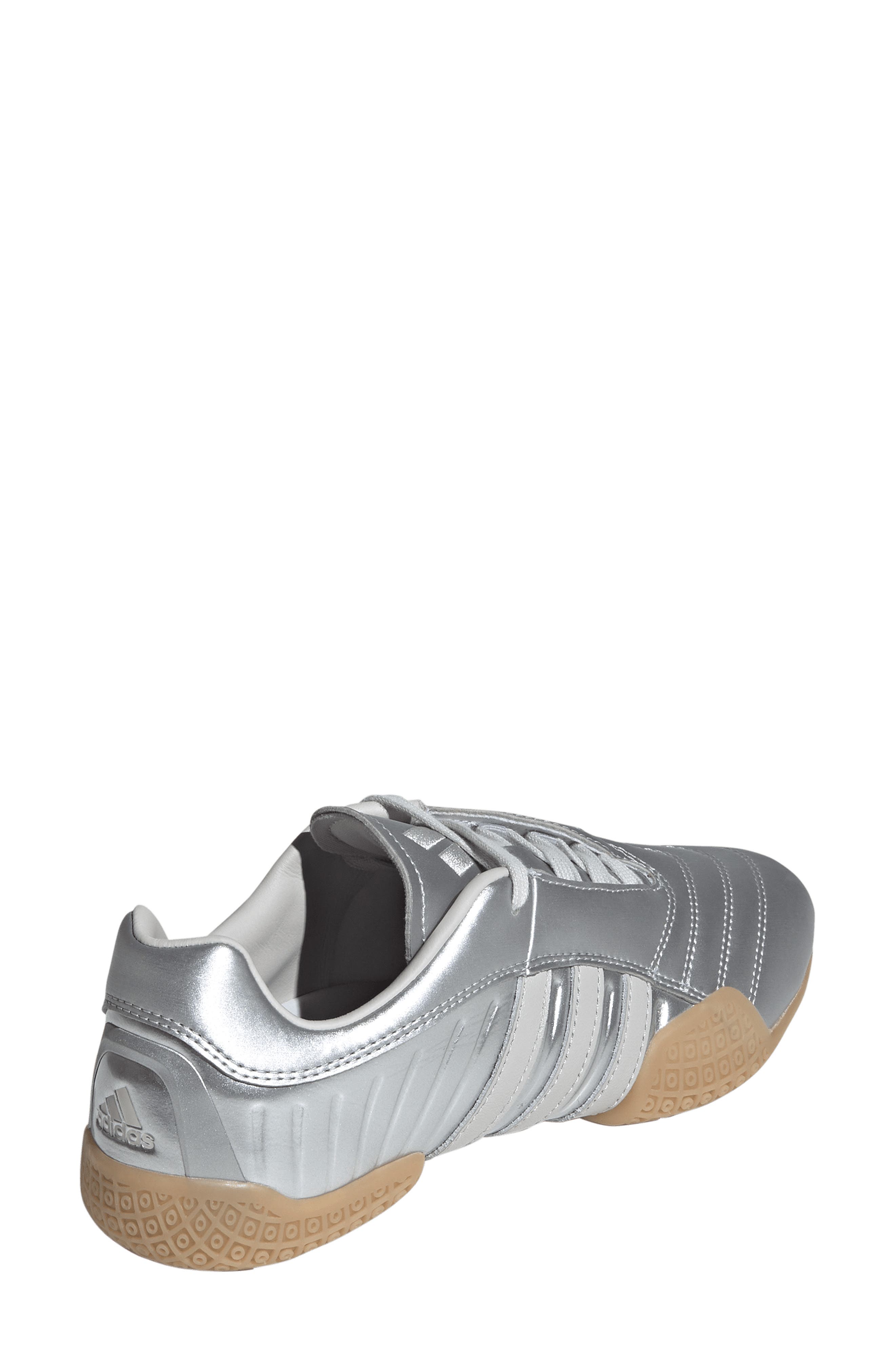 adidas Taekwondo Mei Elite Sneaker, Alternate, color, Silver Met./ Grey One/ Gum 3