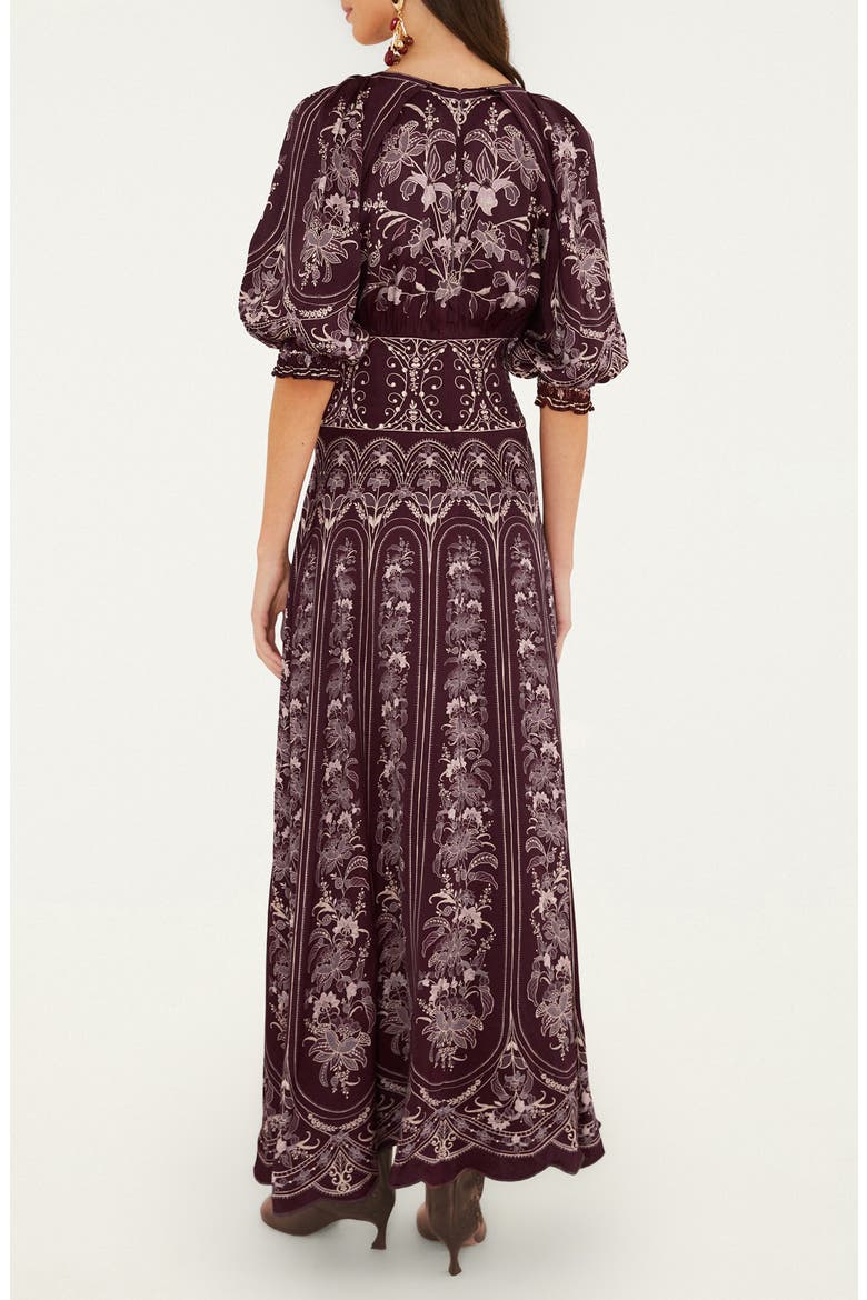 Liz Maxi Dress, Alternate, color, LIZ BURGUNDY
