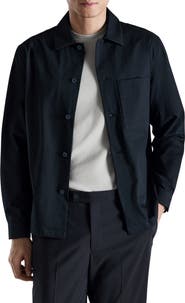MANGO Woven Overshirt