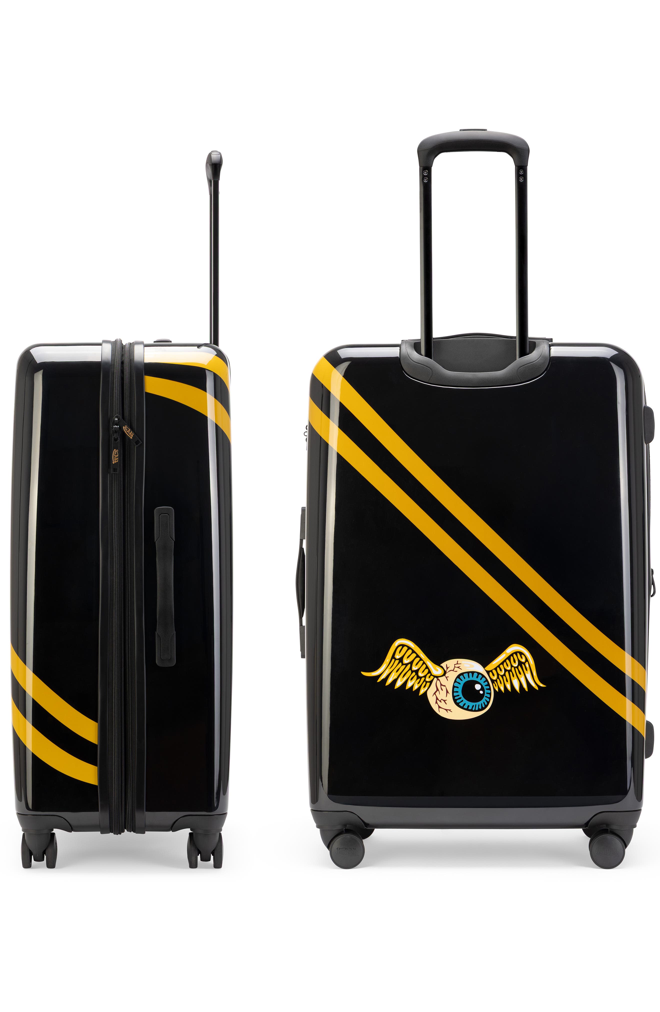 Von Dutch Kustom Kulture 3-Piece Expandable Hardside Spinner Luggage Set, Alternate, color, Rolling Striker