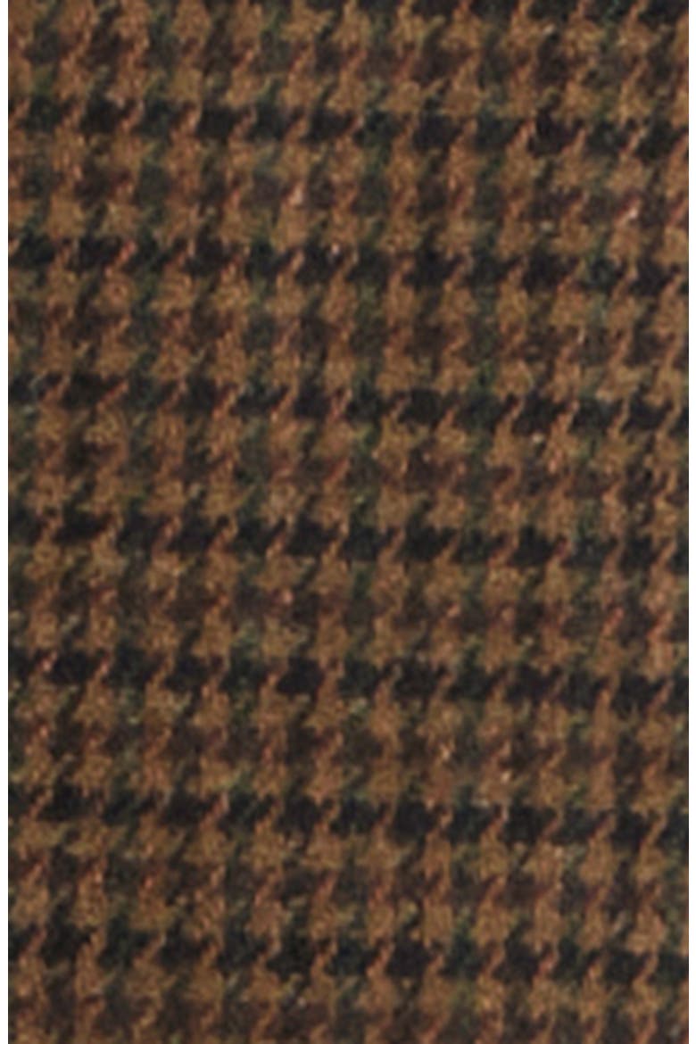 Wool Blend Tweed Coat, Alternate, color, FORREST/ BLACK MINI