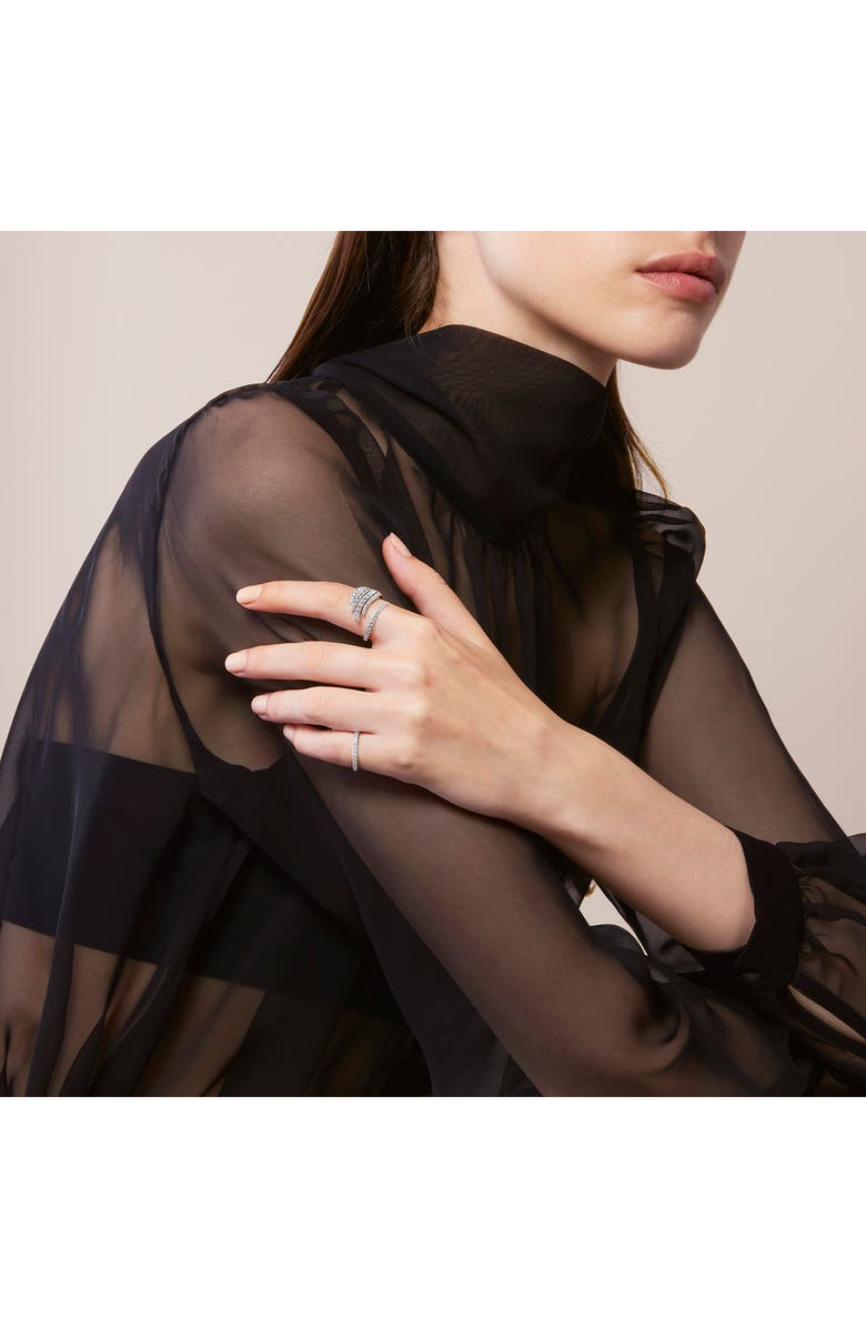 HEARTS ON FIRE Vela Cocktail Ring, Alternate, color, White Gold/ Diamond