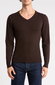 JASPER CLAY V-Neck Sweater