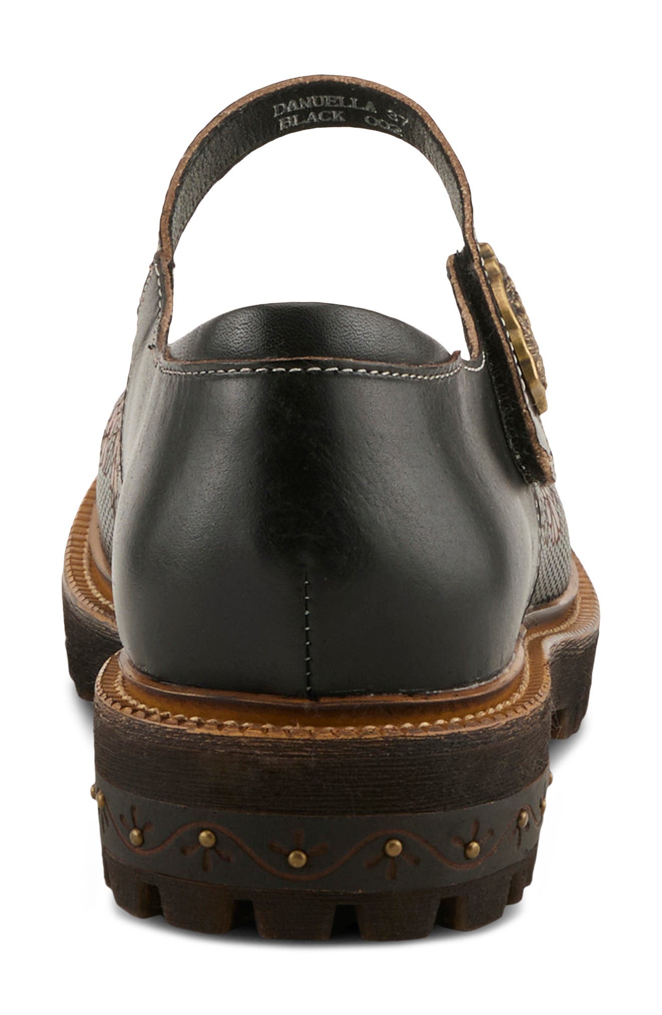 L'Artiste by Spring Step Danuella Platform Mary Jane, Alternate, color, Black Multi