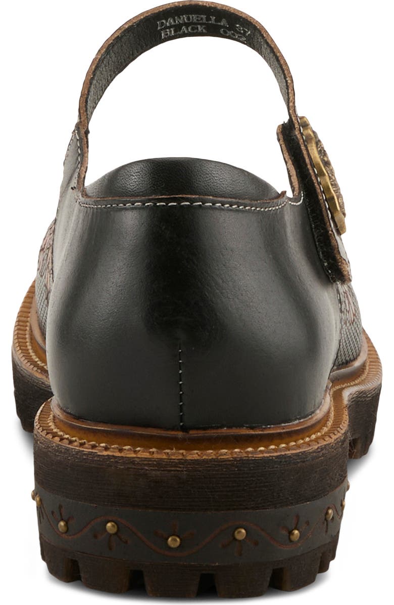 L'Artiste by Spring Step Danuella Platform Mary Jane, Alternate, color, Black Multi