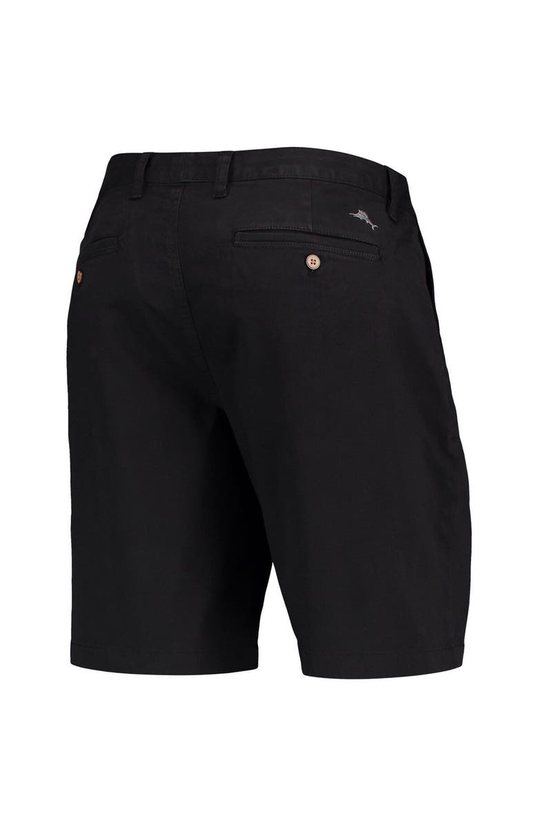 Tommy Bahama Men's Tommy Bahama Black Pittsburgh Steelers Boracay Tri-Blend Shorts, Alternate, color, Black