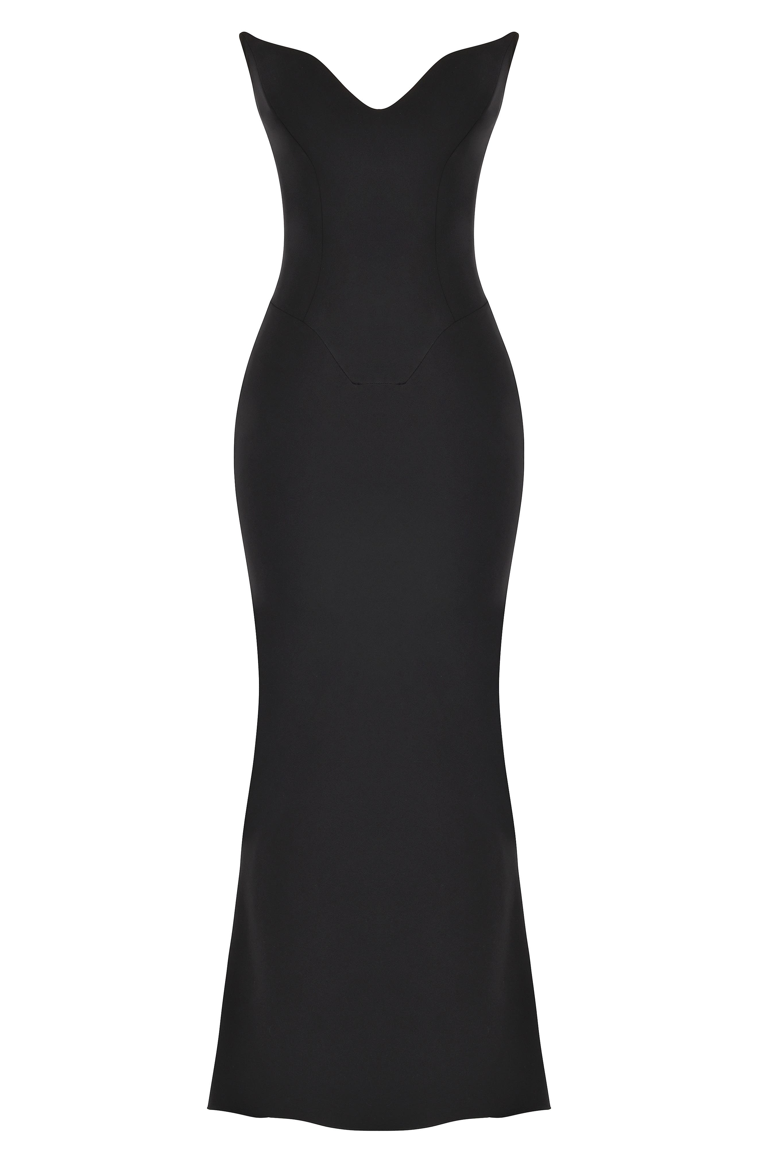 sabine backless maxi dress - black Nookie Sabine Maxi Dress - Black