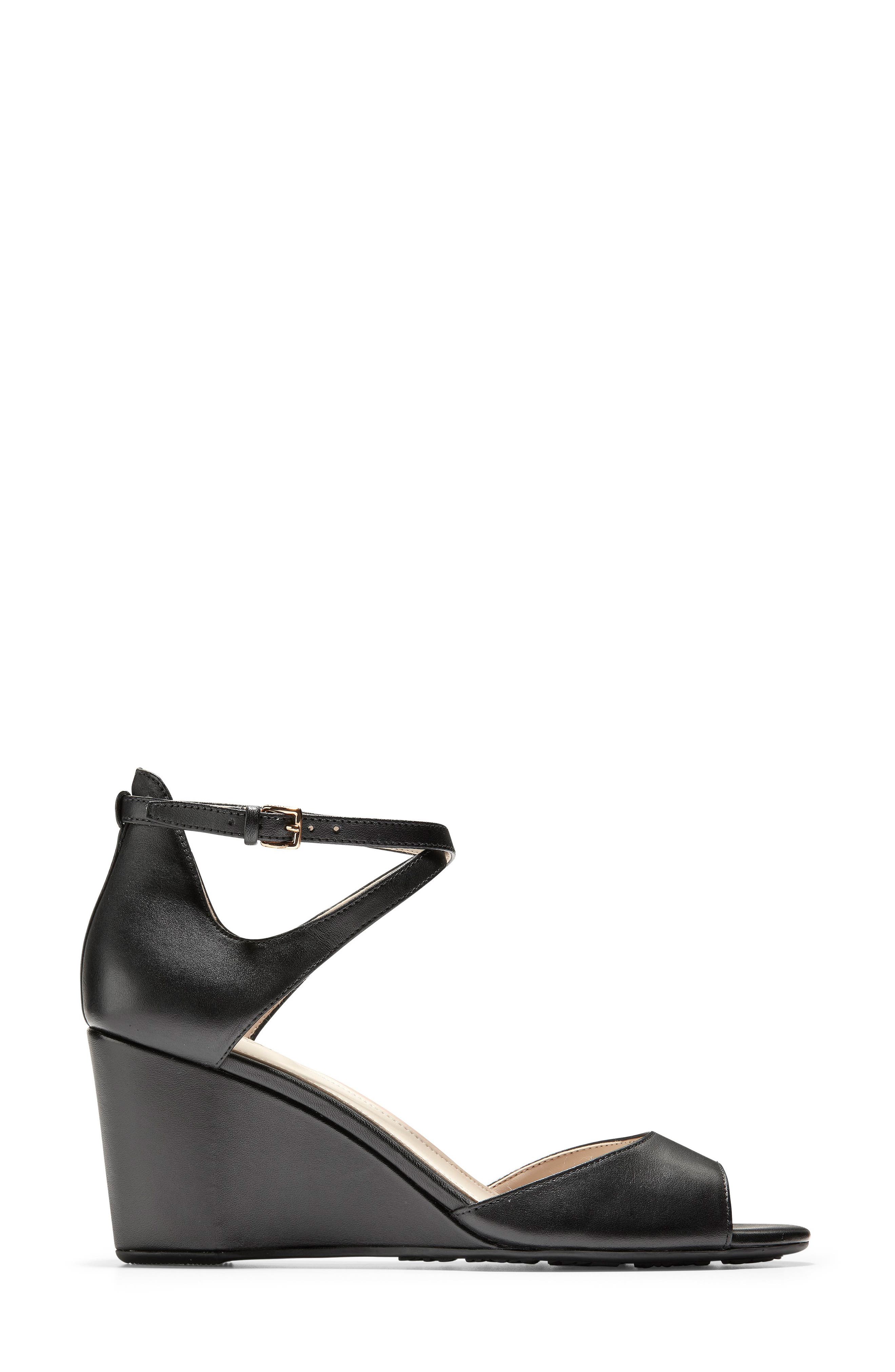 Cole Haan Sadie Open Toe Wedge Sandal, Alternate, color, 