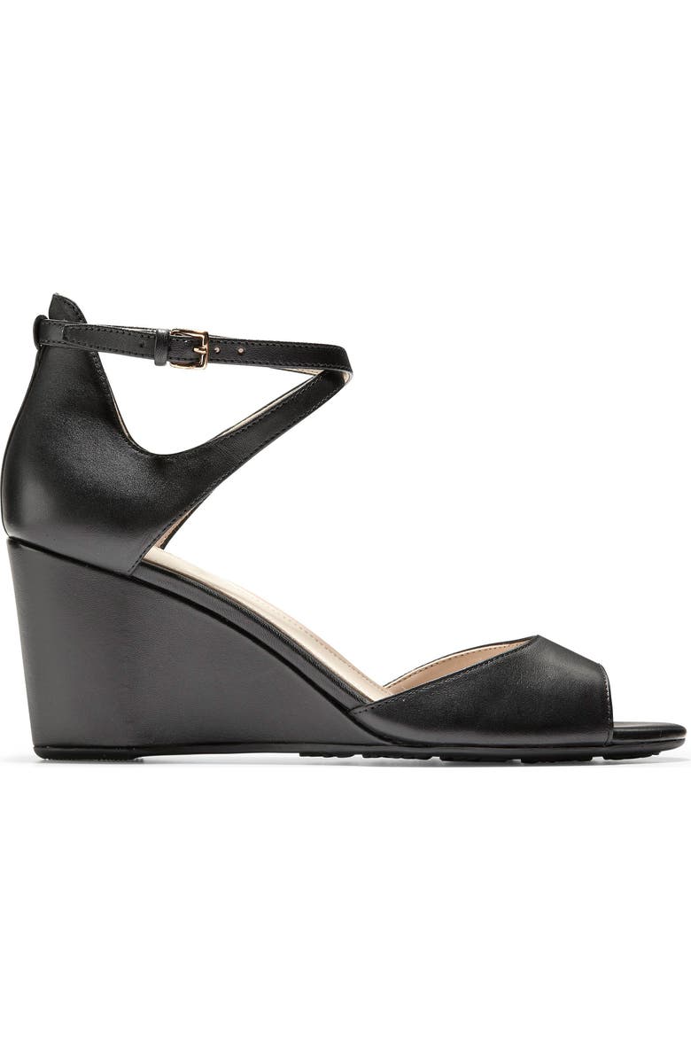 Cole Haan Sadie Open Toe Wedge Sandal, Alternate, color,