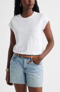 Caslon® Short Raglan Sleeve Cotton Tee