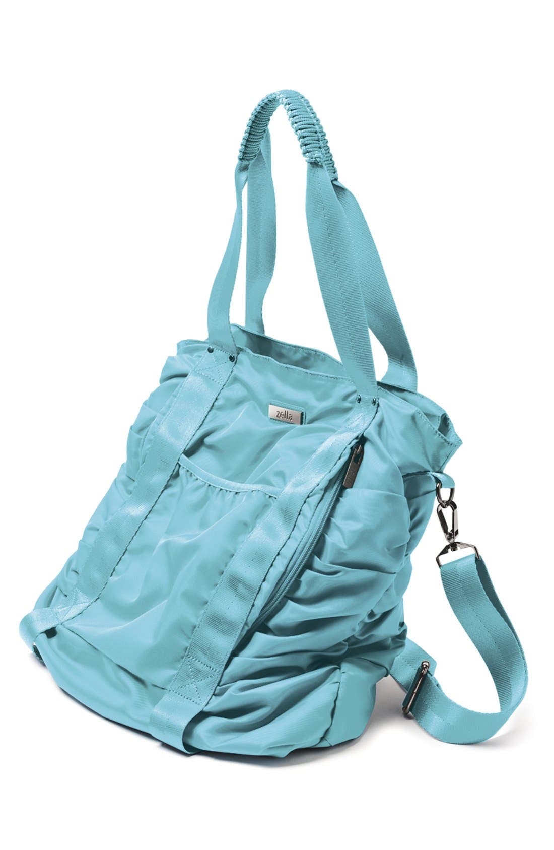 Zella Gathered Tote, Alternate, color, 