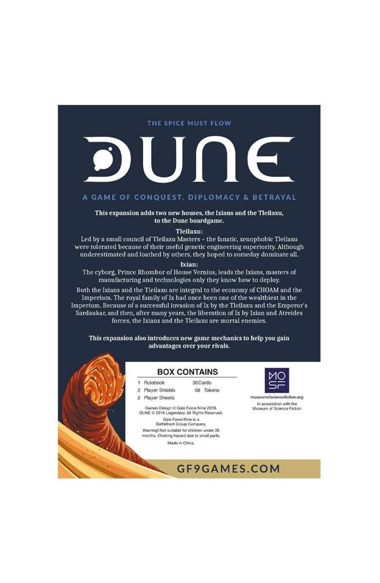 Star Trek<sup>™</sup> Ascendancy Gale Force Nine Dune Ixians & Tleilaxu House Expansion,Various, Alternate, color,