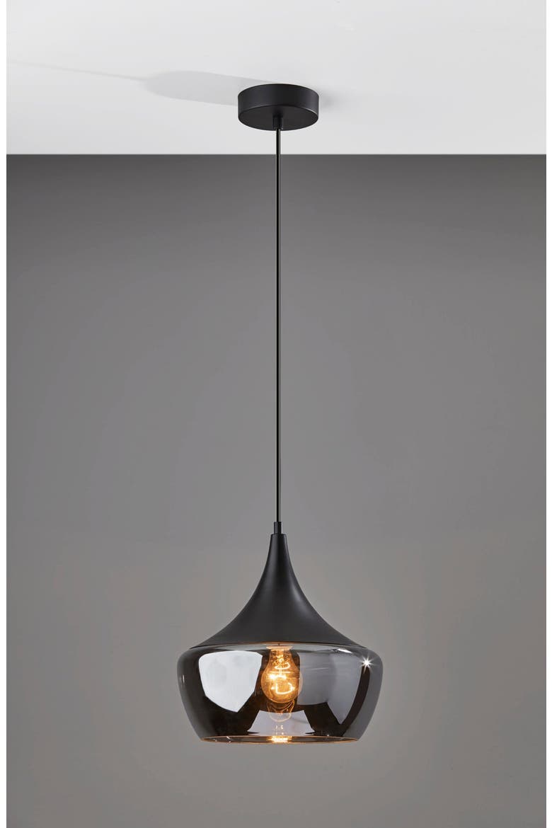 Eliza Pendant Light, Alternate, color, BLACK