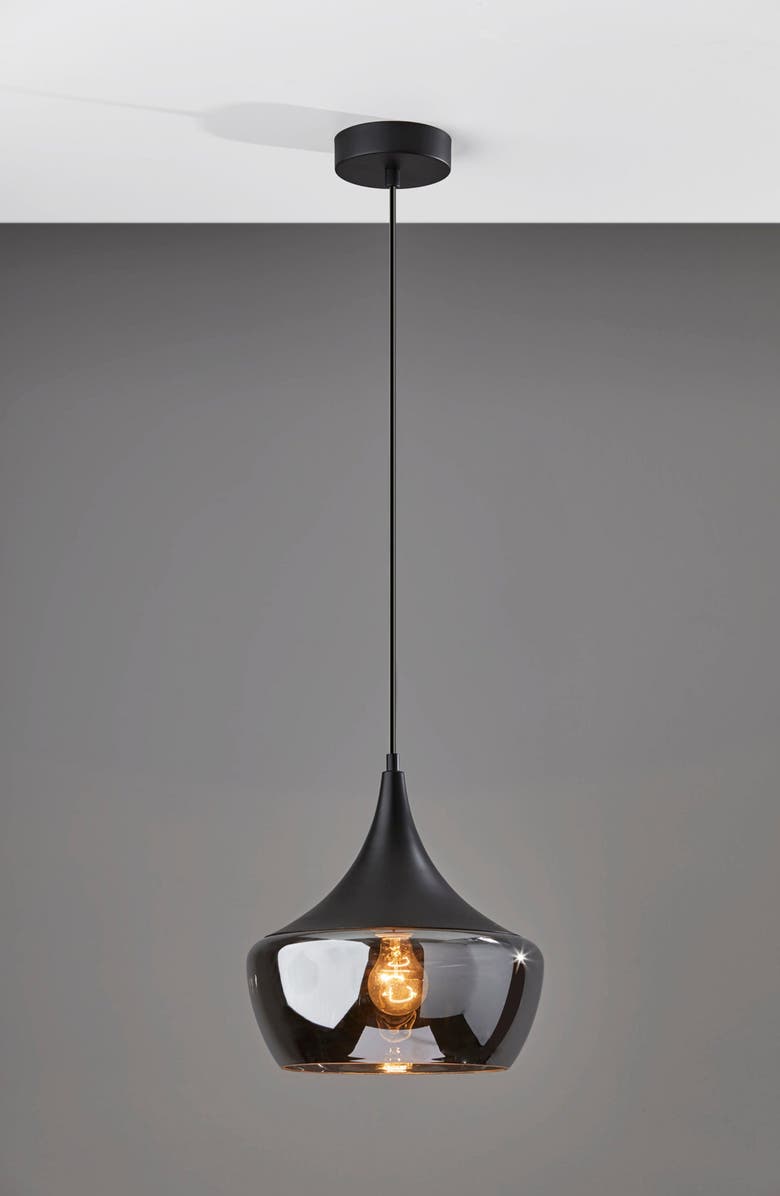 ADESSO LIGHTING Eliza Pendant Light, Alternate, color, Black