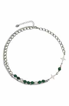 REBL Beaded Layered Necklace
