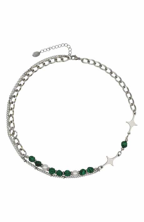 REBL Beaded Layered Necklace