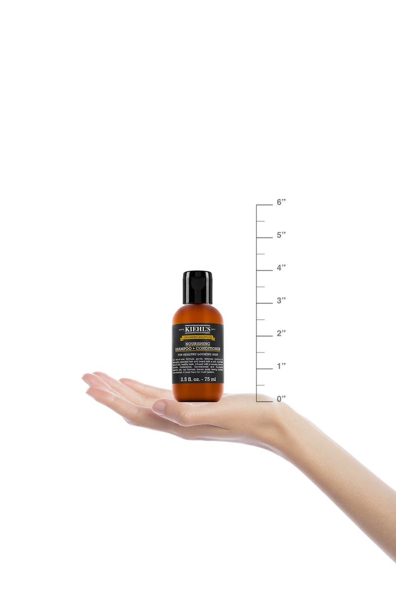 Kiehl's Since 1851 Grooming Solutions Nourishing Shampoo + Conditioner - 2.5 fl. oz. - Travel Size, Main, color, 
