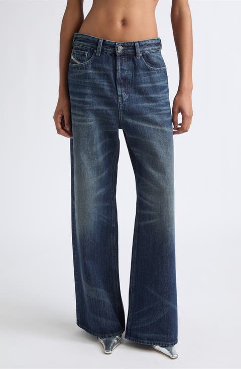 1996 D-Sire High Waist Wide Leg Jeans