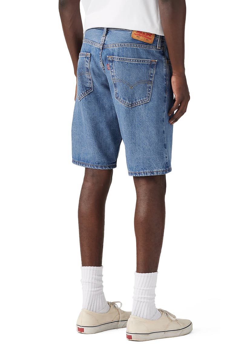 405 Standard Denim Shorts, Alternate, color, MEDIUM SCORE SHORT