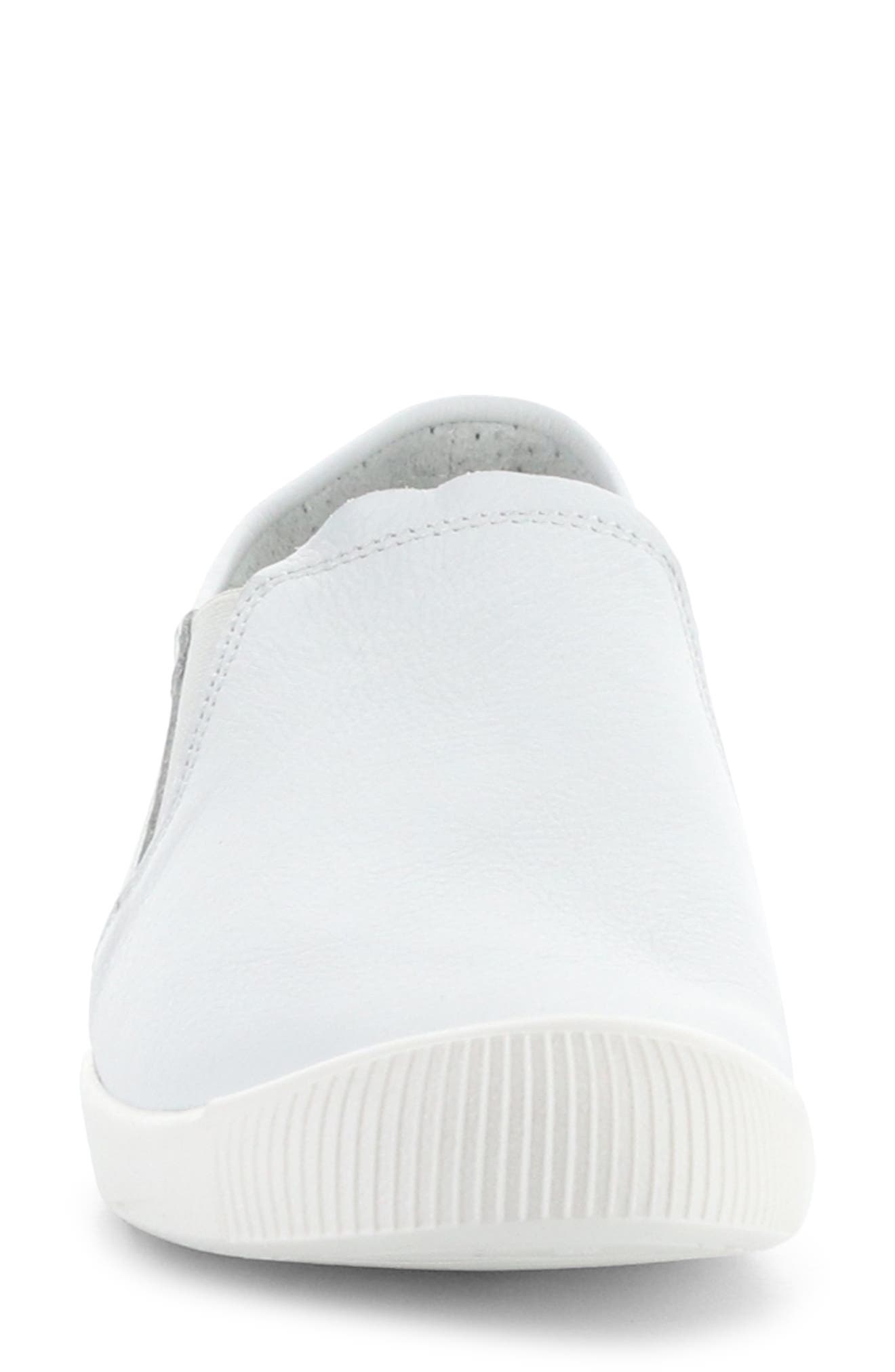 Softinos by Fly London Iloa Sneaker, Alternate, color, 000 White Smooth Lea